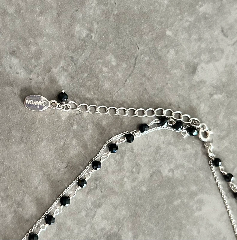 Collier Double Rangs en Argent Canyon - photo numéro 3