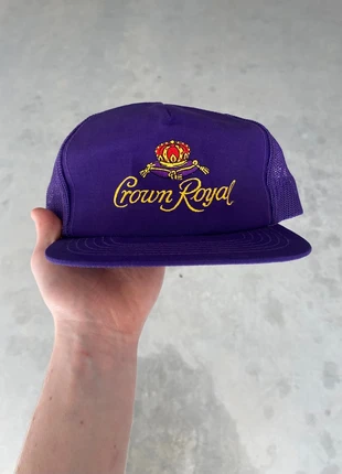 Vintage Crown Royal 80s Trucker Hat, merk: Vintage, staat: Heel goed, maat: Universele maat, € 14,95, € 16,40 inclusief Kopersbescherming Pro