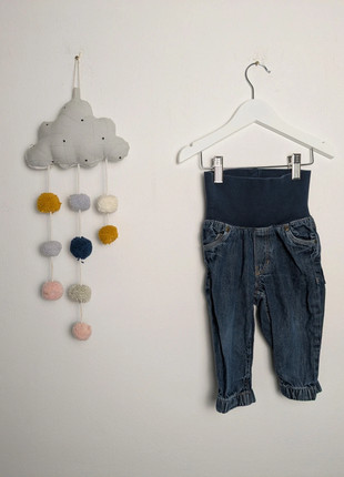 Baby Jeanshose | Pull On | H&M | 74 | Denim Blue, brand: H&M, condizioni: Ottime, taglia: 9-12 mesi / 74 cm, €1.50, €2.28 include la Protezione acquisti