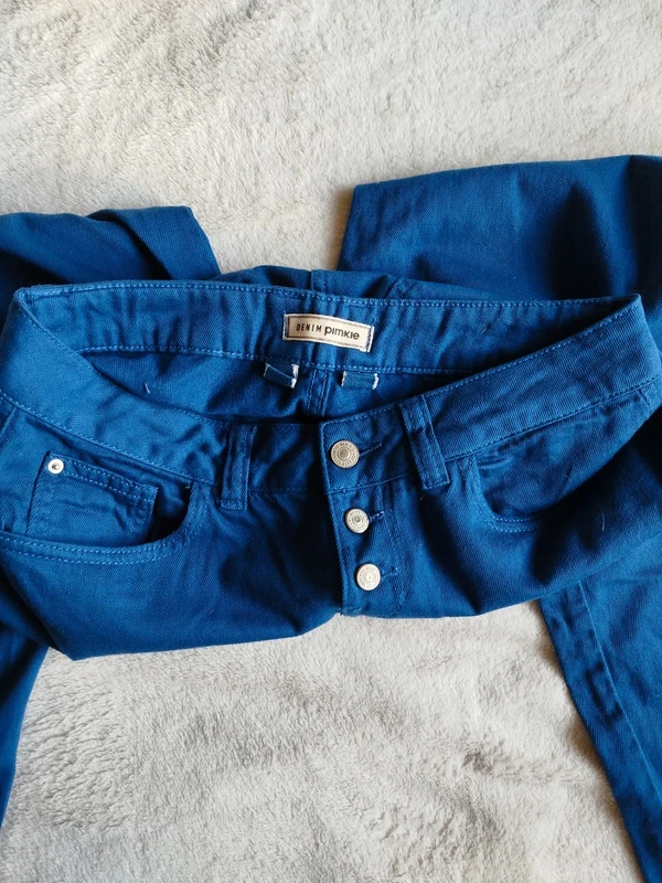 Pantalon style flare femme Pimkie Denim bleu taille 38 - photo numéro 4