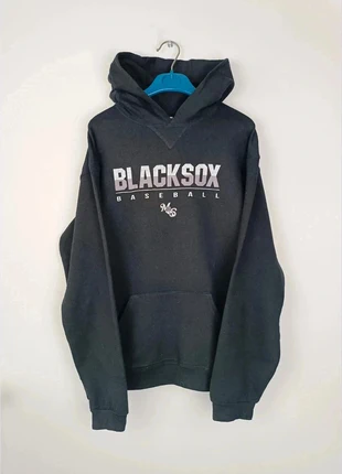 Sweat à capuche Russell Athletic blacksox noir très bon état - taille M homme, brand: Russell Athletic, condition: Very good, size: M, €16.00, €17.50 includes Buyer Protection