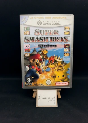 Super Smash Bros Melee - jeu Gamecube - PAL FR testé fonctionne parfaitement, zustand: Gut, 29,90 €, 32,10 € beinhaltet Vinted-Käuferschutz Pro