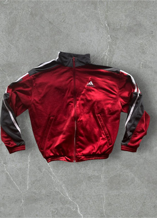 hoodie adidas veste sport enfant vintage rétro rouge et grise, marca: adidas, estado: Muito bom, tamanho: 12 anos / 152 cm, €6.50, €7.53 inclui Proteção do Comprador