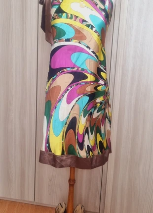 Abito Multicolor estivo allaccio al collo TG.Unica, brand: Amour de pin up, condizioni: Ottime, taglia: Taglia unica, €12.00, €13.30 include la Protezione acquisti