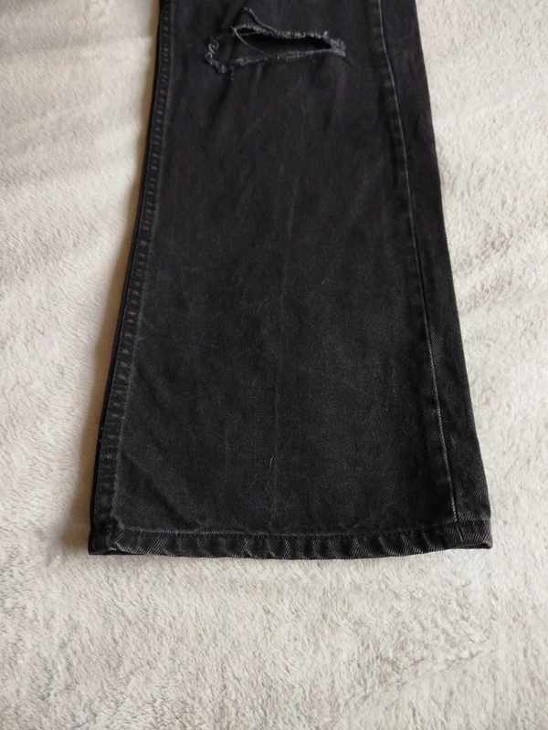 Jean noir femme Bershka taille 36 - photo numéro 6