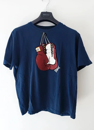 T1 Maglietta Everlast blu navy boxing style unisex, brand: Everlast, condizioni: Nuovo senza cartellino, taglia: M, €12.90, €14.25 include la Protezione acquisti