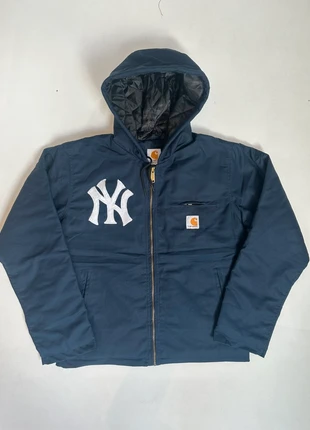 Active Jacket Carhartt x New York/Yankees - Veste Rework - Bleu/Marine - Taille S, marke: Carhartt, zustand: Neu, größe: S, 69,00 €, 73,15 € inklusive Vinted-Käuferschutz