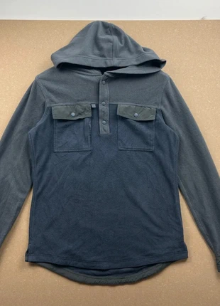 Patagonia polaire capuche col boutonné bleu et gris taille S #444, marca: Patagonia, estado: Muito bom, tamanho: S, €30.00, €32.20 inclui Proteção do Comprador Pro
