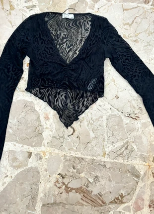 maglia manica lunga stile gotico, marque: Bershka, état: Neuf sans étiquette, taille: S / 36 / 8, 2,50 €, 3,33 € Protection acheteurs incluse