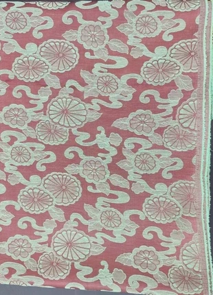 Tissu jacquard rose poudré et fleuri - Idéal pour vos créations !, brand: Vintage Dressing, condition: New without tags, €19.99, €21.69 includes Buyer Protection
