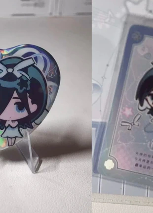 Official Alien Stage Sua heart-shaped badge + photocard, brand: alien stage, condizioni: Ottime, €18.00, €19.60 include la Protezione acquisti