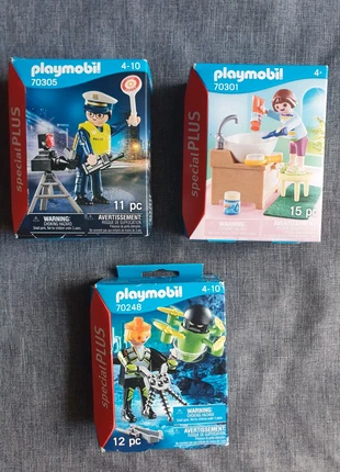 Lot de 3 Playmobil neufs : 70301; 70305; 70248, marque: Playmobil, état: Neuf avec étiquette, taille: Taille unique, 10,99 €, 12,24 € Protection acheteurs (Pro) incluse
