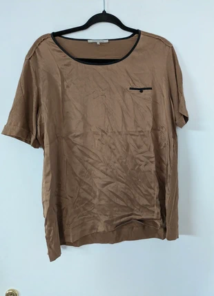 T-shirt en coton et soie Gérard darel, brand: Gerard Darel, condizioni: Nuovo senza cartellino, taglia: XL / IT 46 / EU 42, €25.00, €26.95 include la Protezione acquisti