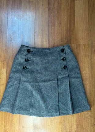 mini jupe grise - grey mini skirt, marque: Vintage Dressing, état: Neuf sans étiquette, taille: M / 38 / 10, 10,00 €, 11,20 € Protection acheteurs incluse