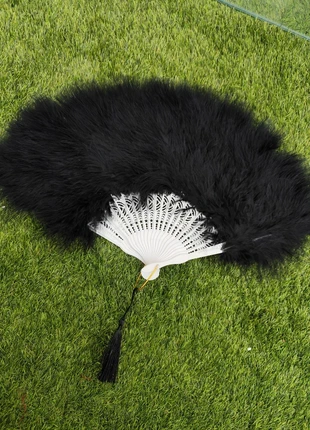 Abanico 1920 1920s Vintage Plumas Gatsby, marca: GATSBY, estado: Nuevo sin etiquetas, 10,00 €, 11,20 € Protección al comprador incluida