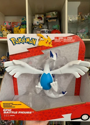 Pokemon epic battle figures | Lugia articulated 30cm, merk: Pokémon, staat: Nieuw met prijskaartje, maat: L, € 25,00, € 26,95 inclusief Kopersbescherming
