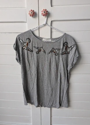 T-shirt sequins, marque: Promod, état: Très bon état, taille: S / 36 / 8, 4,00 €, 4,90 € Protection acheteurs incluse