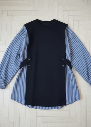 Sweat Femme Décontracté à Manches Longues – Col Rond, Design Color Block Rayé,Automne/Hiver, marke: Vintage Dressing, zustand: Sehr gut, größe: S / 36 / 8, 25,00 €, 26,95 € inklusive Vinted-Käuferschutz