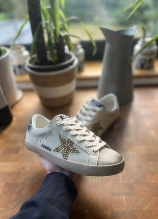 Golden Goose Superstar blanches – étoile dorée – taille 38, brand: Golden Goose, condition: Very good, size: 38, €180.00, €189.70 includes Buyer Protection