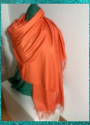 💚 pashmina de cashmere y viscosa 50%, condizioni: Nuovo con cartellino, €25.00, €26.95 include la Protezione acquisti