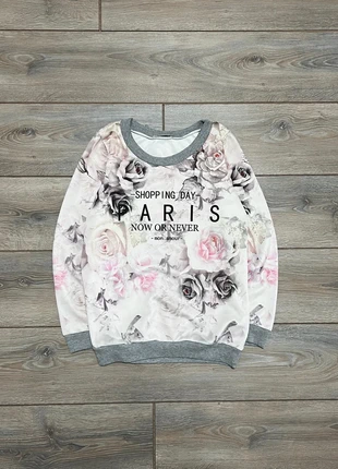 Flowers Graphic Sweatshirt Crewneck, marque: Vintage Dressing, état: Très bon état, taille: S / 36 / 8, 1,50 €, 2,28 € Protection acheteurs incluse