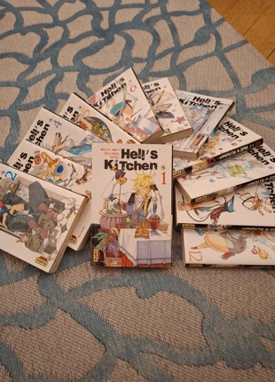 Lot des tomes 1 à 12 de Hell's Kitchen, zustand: Gut, 50,00 €, 53,20 € inklusive Vinted-Käuferschutz