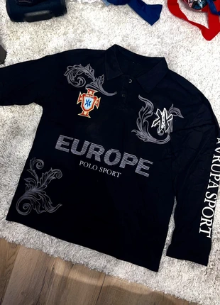 Polo sport manches longues Portugal M, marque: y2k, état: Très bon état, taille: M, 46,90 €, 49,95 € Protection acheteurs (Pro) incluse