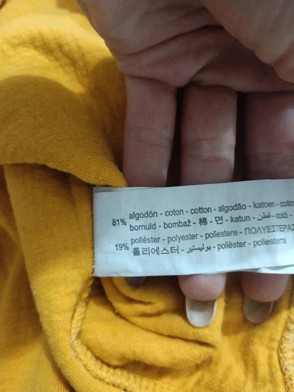 C64 pull moutarde Zara M - photo numéro 4