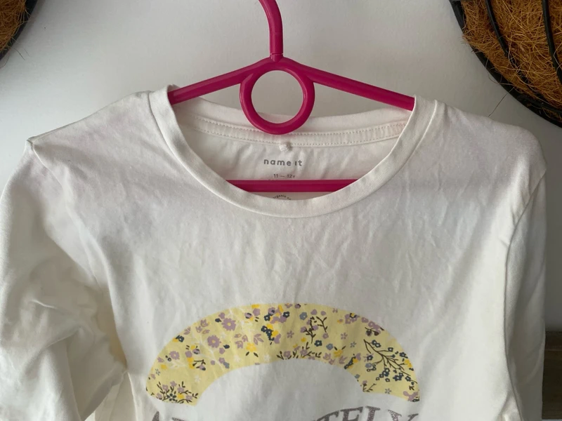 T-shirt crème Taille 11-12 ans - photo numéro 2