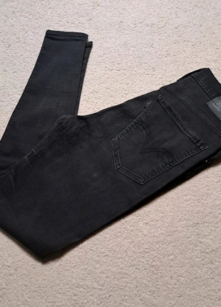 Jeans Levis W29 L30 Noir Mile High Super Skinny Vintage Retro Old Money Y2k, marque: Levi Strauss & Co., état: Très bon état, taille: XXS / 32 / 4, 15,00 €, 16,45 € Protection acheteurs (Pro) incluse