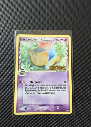 Carte Pokémon hericendre 45/101, merk: Pokémon, staat: Goed, € 9,00, € 10,15 inclusief Kopersbescherming
