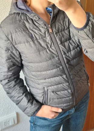 Doudoune fine à capuche grise ralph lauren, marca: Ralph Lauren, estado: Muito bom, tamanho: S / 36 / 8, €30.00, €32.20 inclui Proteção do Comprador