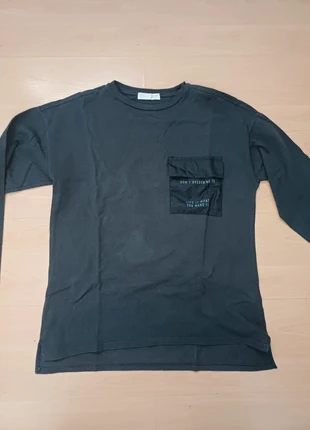 Black T-shirt “Believe in Yourself”, marca: Zara, estado: Muito bom, tamanho: 14 anos / 164 cm, €5.00, €5.95 inclui Proteção do Comprador