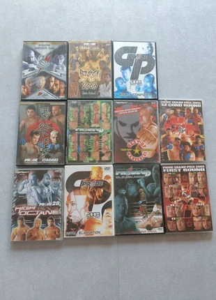 Lots de 11 DVDs MMA Pride, état: Bon état, 40,00 €, 42,70 € Protection acheteurs incluse