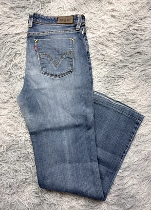 Jean straight fit bleu délavé women femme Levi's W32 x L34 JLM206, marca: Levi's, estado: Bueno, tamaño: XL / 42 / 14, 12,80 €, 14,14 € Protección al comprador Pro incluida