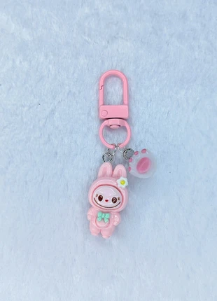 Labubu monster charm Keyring, brand: Handmade, condition: New with tags, £4.50, £5.43 includes Buyer Protection