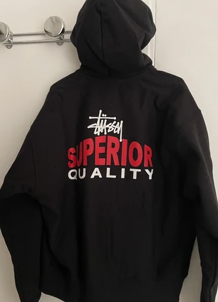 Zip Stüssy Black, marke: Stüssy, zustand: Neu, mit Etikett, größe: M, 99,00 €, 104,65 € inklusive Vinted-Käuferschutz