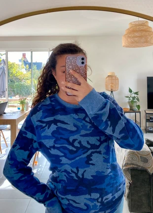 Pull bleu Ralph Lauren, marque: Ralph Lauren, état: Bon état, taille: L / 40 / 12, 12,00 €, 13,30 € Protection acheteurs incluse