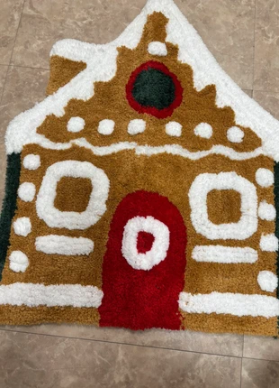 New-Gingerbread Man Bath Mat – Cute Holiday/Christmas Bathroom Decor, brand: Mat, condition: New with tags, £14.00, £15.42 includes Buyer Protection