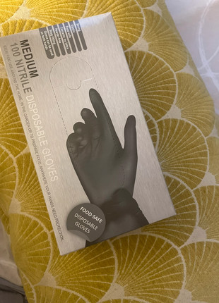 Gants jetables Nitrite Noir, marca: food safe, estado: Novo com etiquetas, €5.00, €5.95 inclui Proteção do Comprador