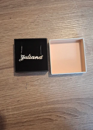 Name 'Juliana' silver necklace, condition: New without tags, €10.00, €11.20 includes Buyer Protection