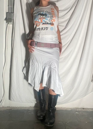 Pink belt with patch, merk: Vintage, staat: Heel goed, maat: Aanpasbaar, € 17,50, € 19,08 inclusief Kopersbescherming