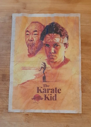 Karate kid Movie Poster A4 cobra Kai Miyagi Do Printed on Hand Distressed Wasteland Paper A4, brand: Karate kid, condition: Very good, £8.00, £9.10 includes Buyer Protection