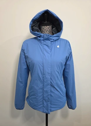 Manteau parka fourré polaire K-way Lily micro ripstop marmotta bleu clair taille S 🔥, marque: K-Way, état: Très bon état, taille: S / 36 / 8, 159,00 €, 167,65 € Protection acheteurs (Pro) incluse