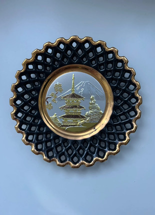 Assiette décorative japonaise – Art du Chokin, marque: Art du Chokin, état: Neuf sans étiquette, 21,00 €, 21,75 € Protection acheteurs incluse