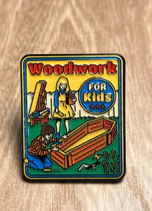 Pin’s woodwork for kids, estado: Muy bueno, 3,70 €, 4,59 € Protección al comprador Pro incluida