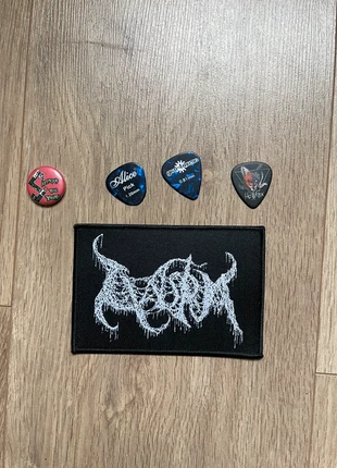 Lot Patch Toppa Claustrum Plettri e Spilla, marca: Hardcore, estado: Muy bueno, 6,00 €, 7,00 € Protección al comprador incluida