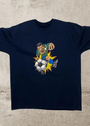 Soccer Freak Impulse Wear Football Monster Cartoon Graphic T-Shirt, condition: Very good, size: XL, £17.00, £18.55 includes Buyer Protection Pro