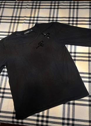 Manguun Pullover mit applikation schwarz elegant chic, marke: Manguun, zustand: Sehr gut, größe: L / 40 / 12, 10,00 €, 11,20 € inklusive Vinted-Käuferschutz