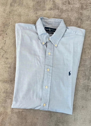 Chemise Ralph Lauren bleu logo brodé bleu taille XL, marke: Ralph Lauren, zustand: Sehr gut, größe: XL, 32,00 €, 34,30 € beinhaltet Vinted-Käuferschutz Pro